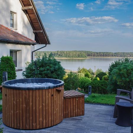 Dom Na Wzgorzu Z Widokiem Na Jezioro Z Balia I Sauna Lipnica  Exteriör bild