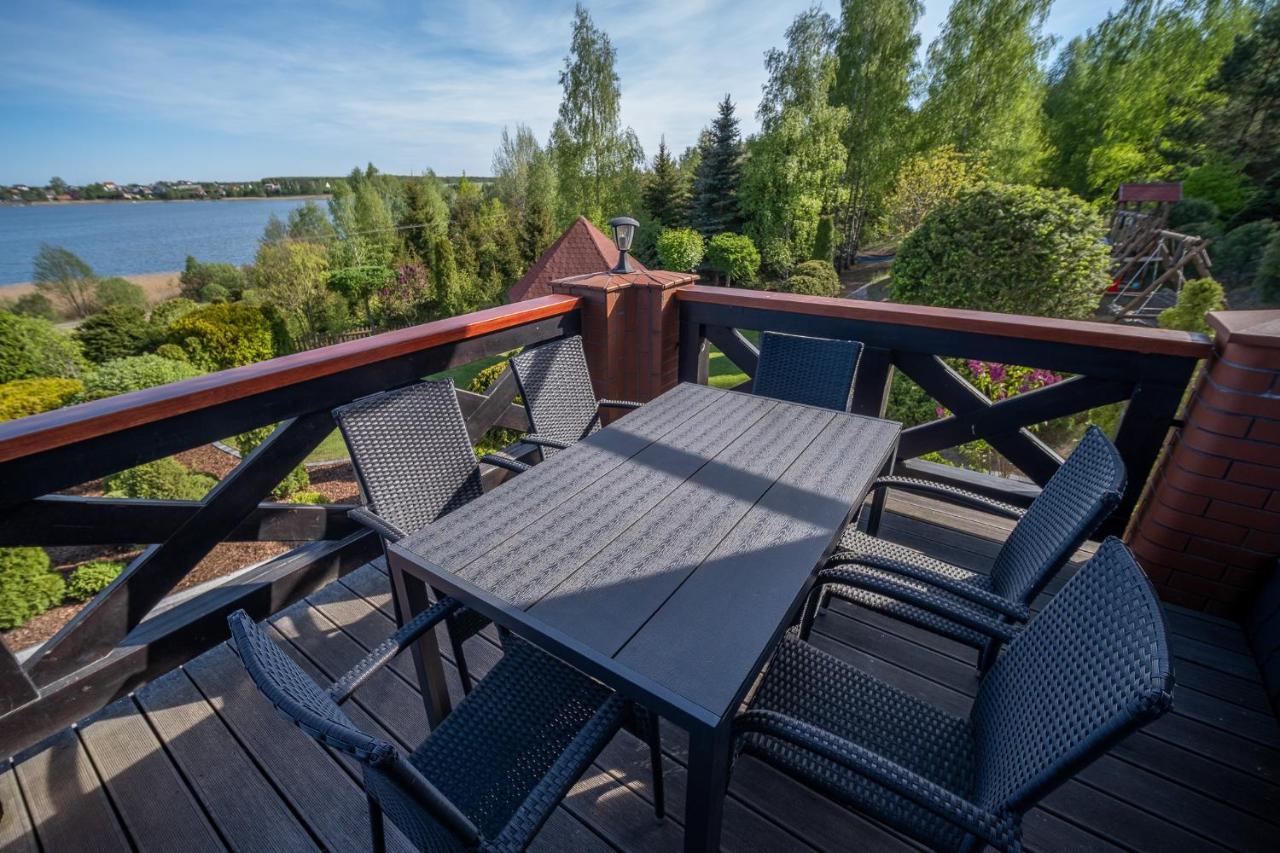 Dom Na Wzgorzu Z Widokiem Na Jezioro Z Balia I Sauna Lipnica  Exteriör bild