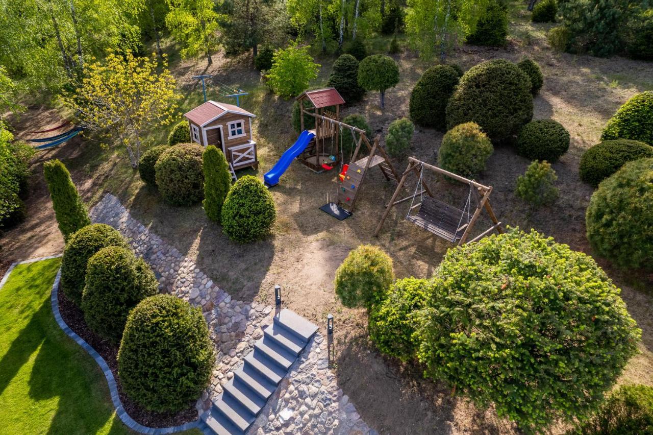 Dom Na Wzgorzu Z Widokiem Na Jezioro Z Balia I Sauna Lipnica  Exteriör bild