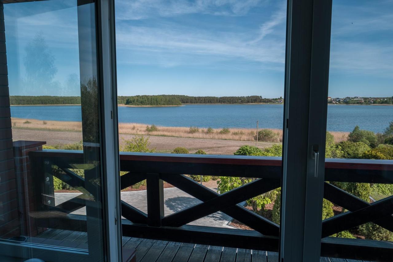 Dom Na Wzgorzu Z Widokiem Na Jezioro Z Balia I Sauna Lipnica  Exteriör bild