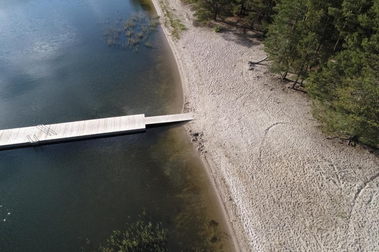 Dom Na Wzgorzu Z Widokiem Na Jezioro Z Balia I Sauna Lipnica  Exteriör bild